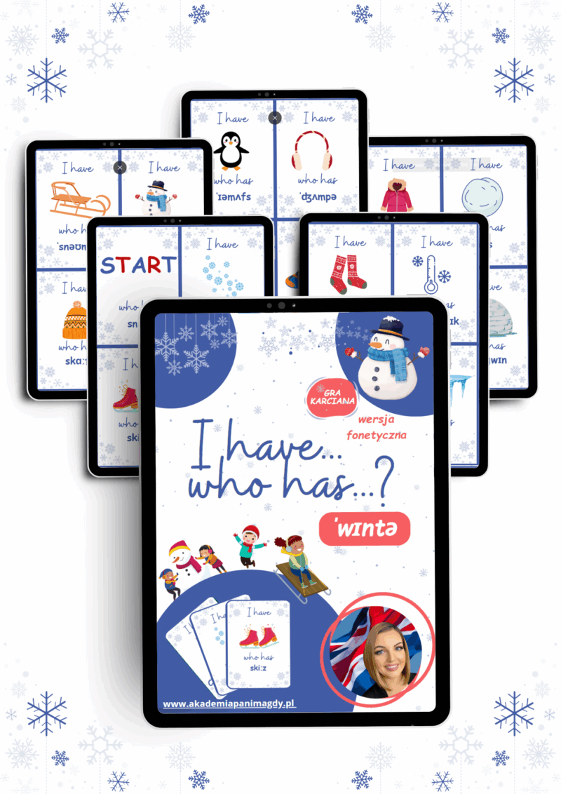 Gra Winter FONETYCZNIE (Produkt cyfrowy)