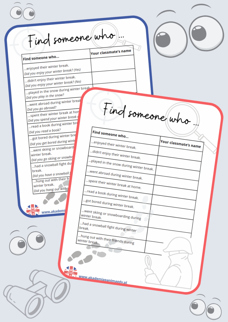 Find someone who... ( Produkt cyfrowy)