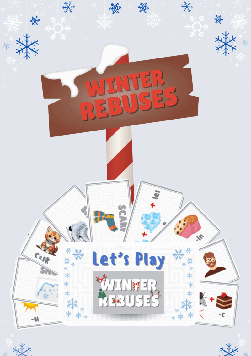 Winter rebuses (Produkt cyfrowy)